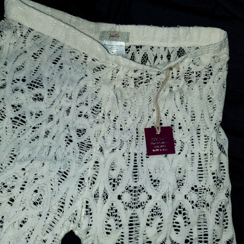 Poof! Lace pants